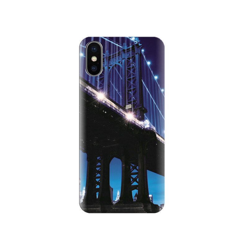 Husa silicon IPHONE X Lighting Bridge Of Paris Hqs