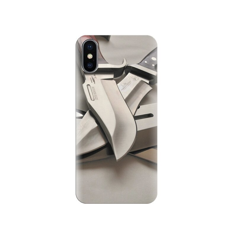 Husa silicon IPHONE X Knives Of Military Hd Latests