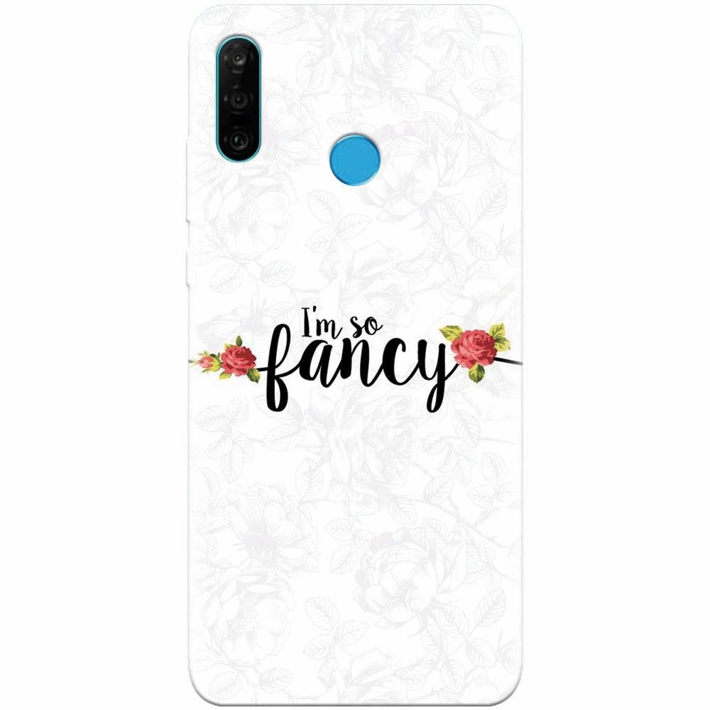 Husa silicon pentru Huawei P30 Lite, Im So Fancy Floral