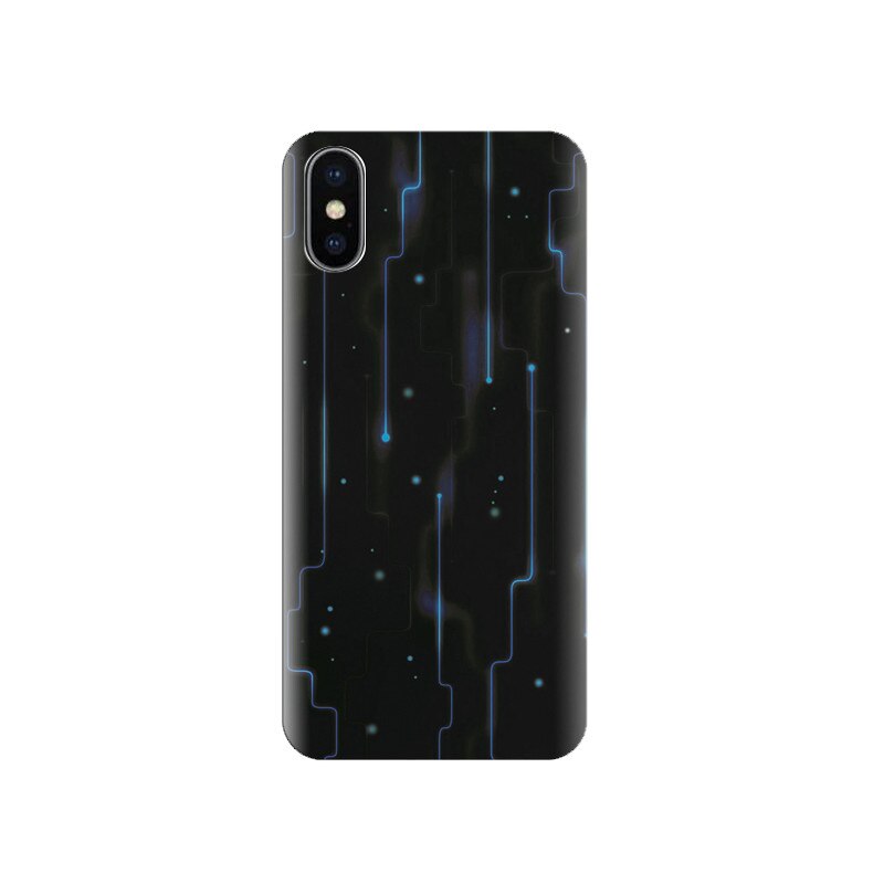 Husa silicon IPHONE X Laser Art