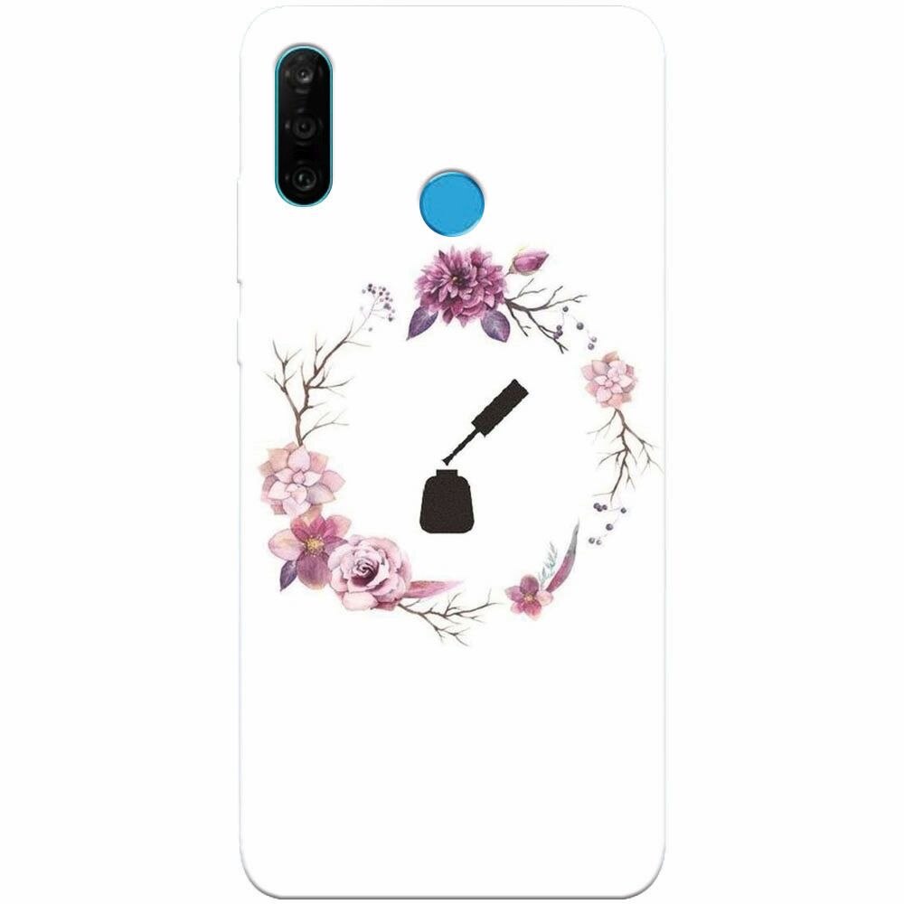 Husa silicon pentru Huawei P30 Lite, Icon Nail