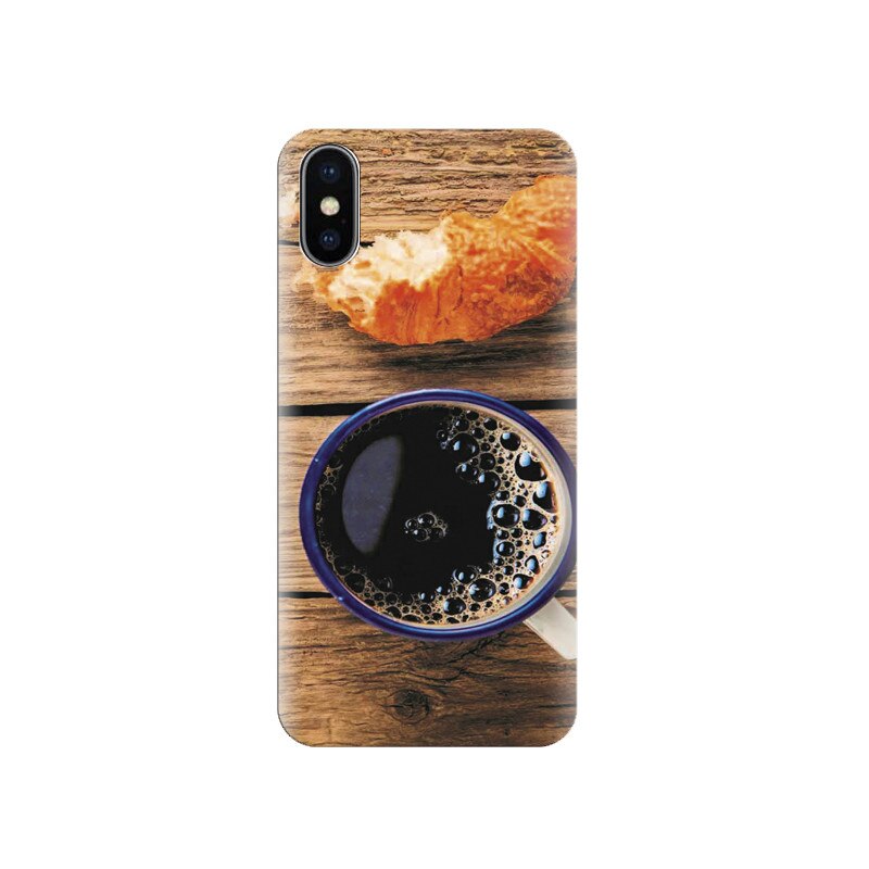 Husa silicon IPHONE X Hot Black Tea At Morning Latest