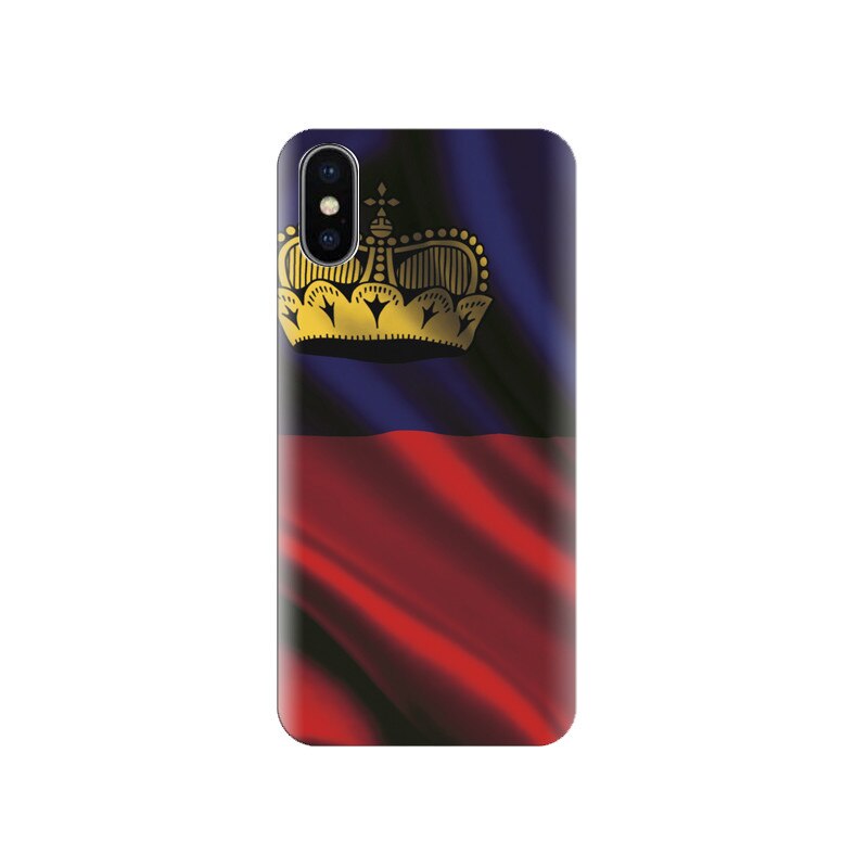 Husa silicon IPHONE X Liechtenstein Flag Hd Photos