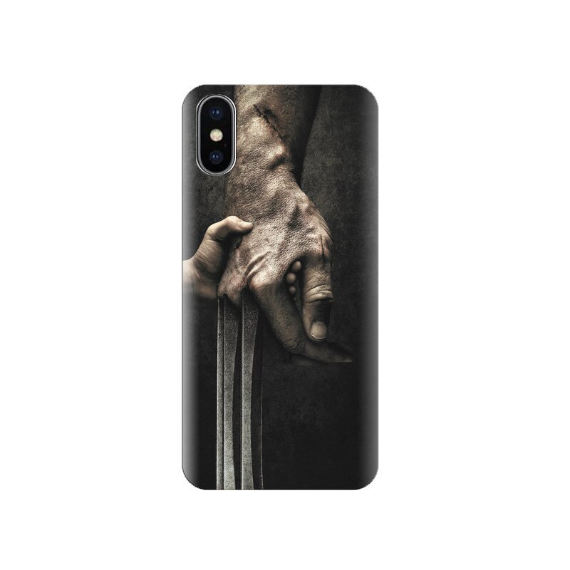 Husa silicon IPHONE X Logan Movie Hd