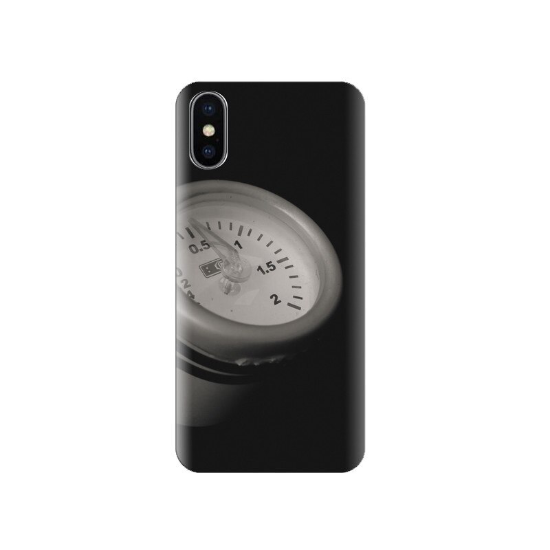 Husa silicon IPHONE X High Resolution Black Watchs