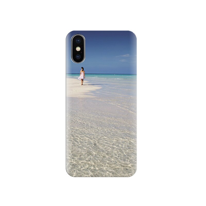 Husa silicon IPHONE X Maldives Paradise