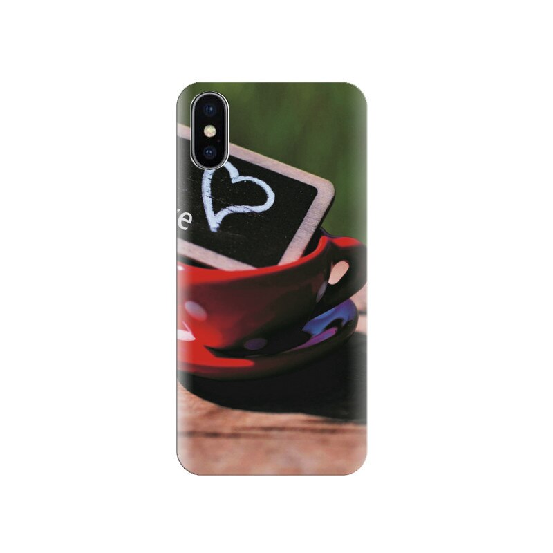 Husa silicon IPHONE X Mug With Heart