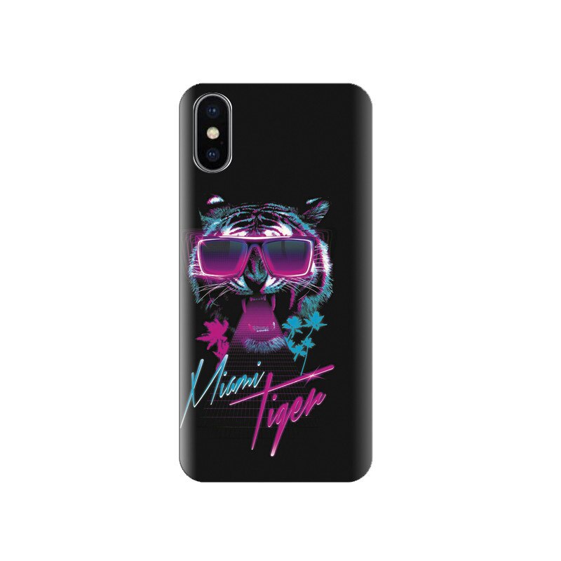 Husa silicon IPHONE X Miami Tiger Night Club