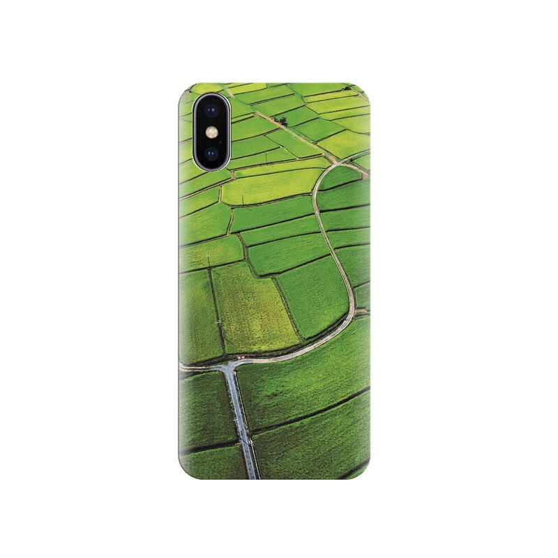 Husa silicon IPHONE X Latest Green Nature Hqs