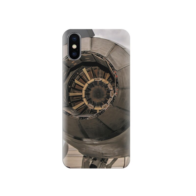 Husa silicon IPHONE X Military Fighter Engines High Definitions