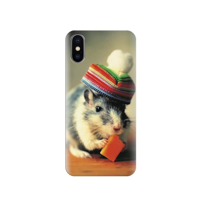 Husa silicon IPHONE X Mouse Cute Animal Hqs