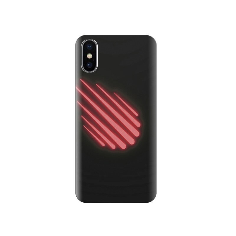 Husa silicon IPHONE X Meteors Art Image