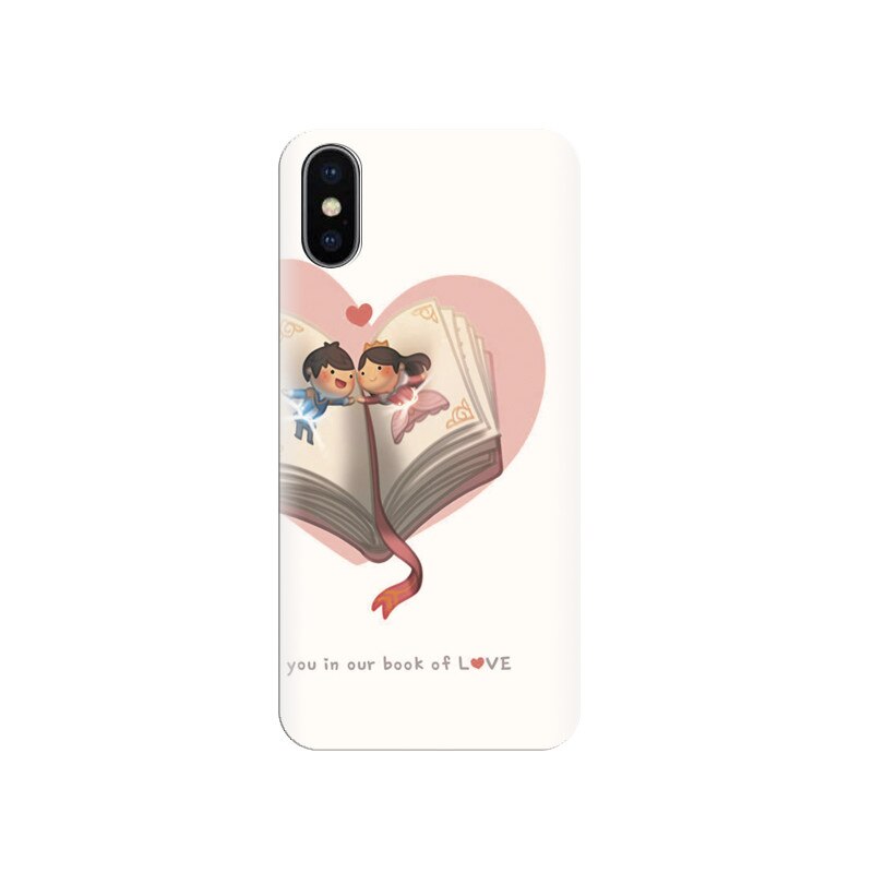 Husa silicon IPHONE X Love Is