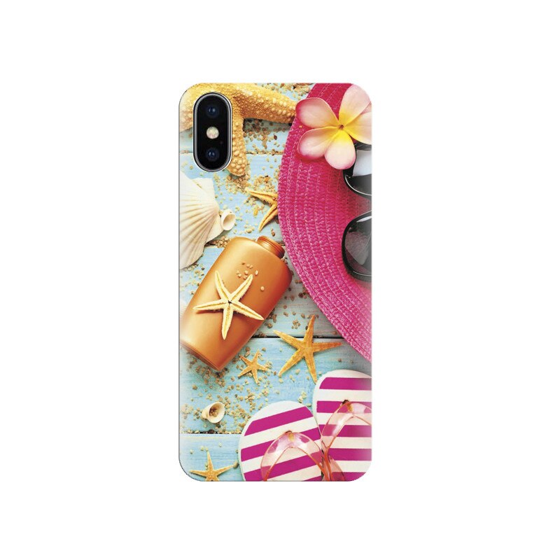 Husa silicon IPHONE X Marine Still Life And Accessories