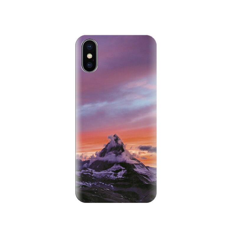Husa silicon IPHONE X Matterhorn Mountain Do