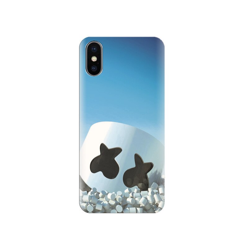 Husa silicon IPHONE X Marshmello Do