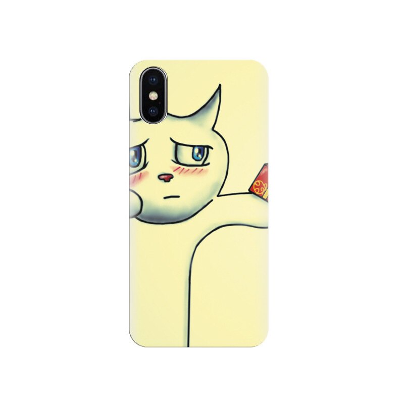 Husa silicon IPHONE X Love Story Cartoon Photos
