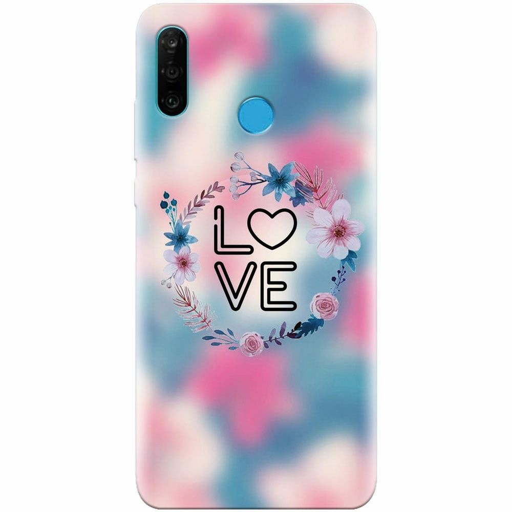 Husa silicon pentru Huawei P30 Lite, Love 001