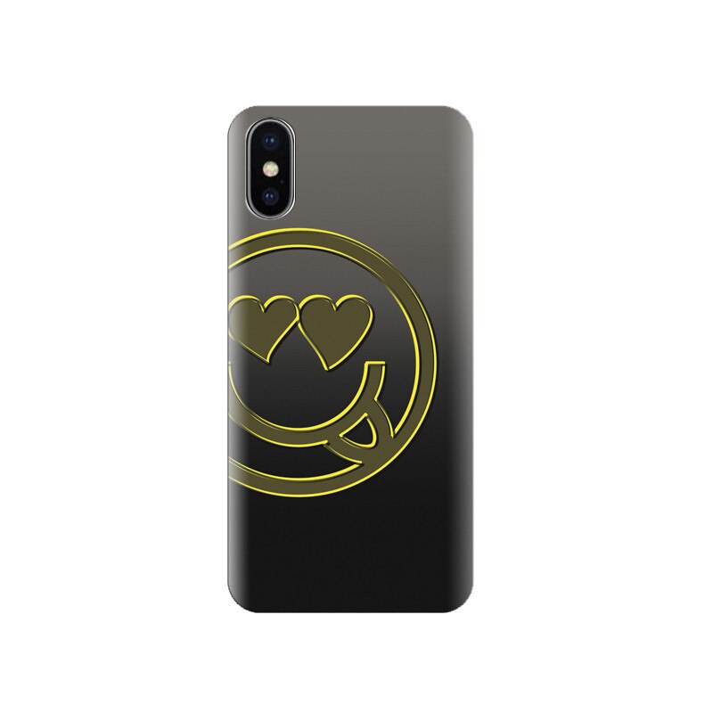 Husa silicon IPHONE X Love Smile