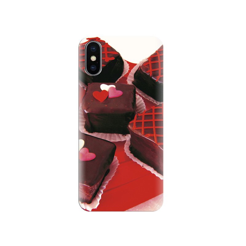 Husa silicon IPHONE X Mini Chocolate Cakes