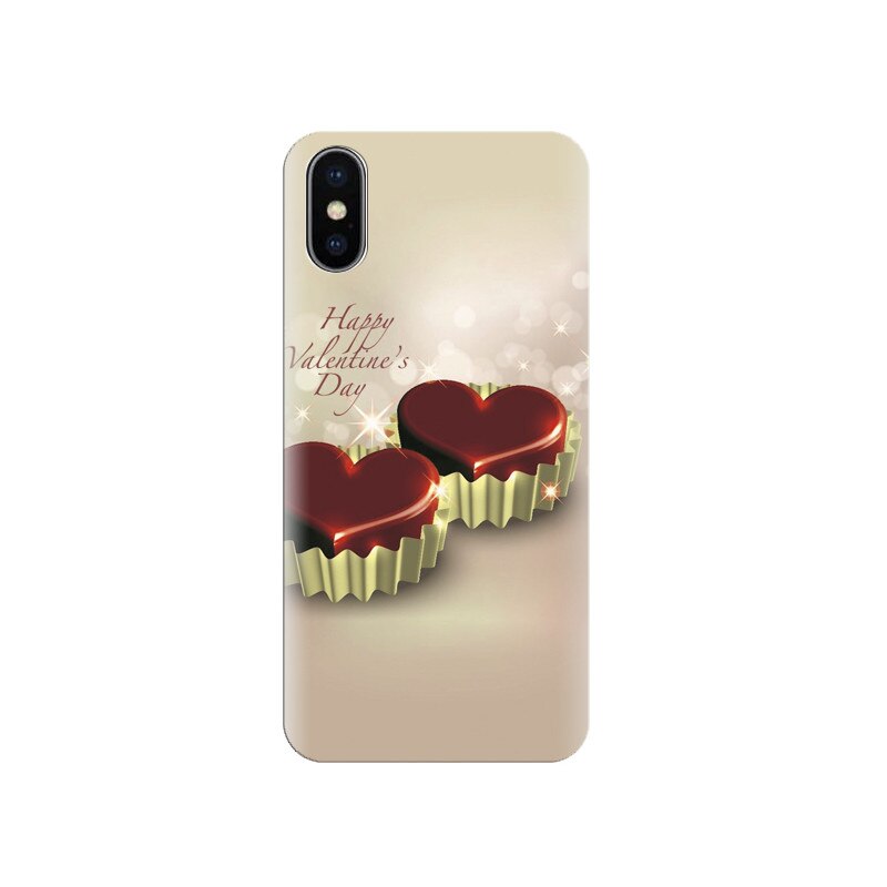 Husa silicon IPHONE X Love Fresh High Definition Images