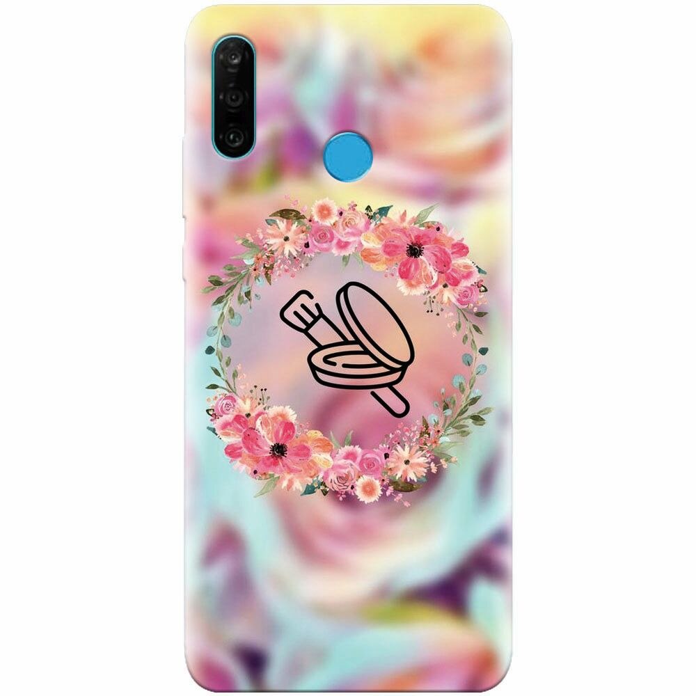 Husa silicon pentru Huawei P30 Lite, Make Up Expert
