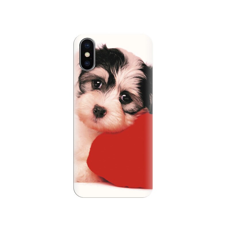 Husa silicon IPHONE X Love Puppy
