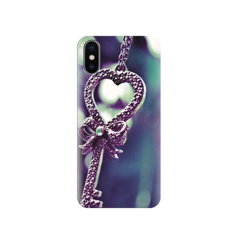 Husa silicon IPHONE X Love Key Amazing