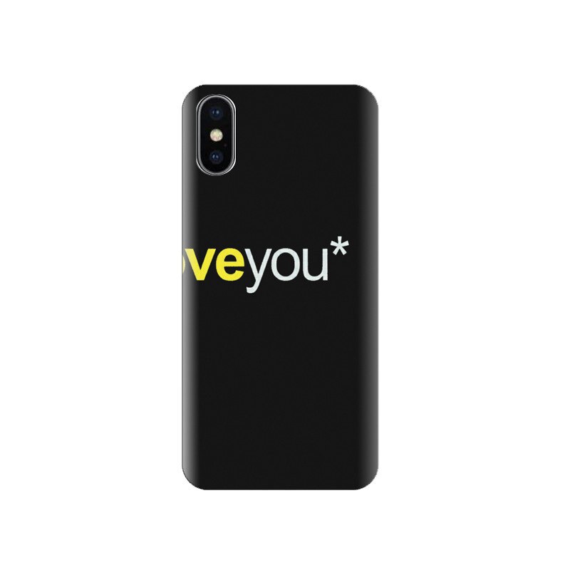 Husa silicon IPHONE X Love You