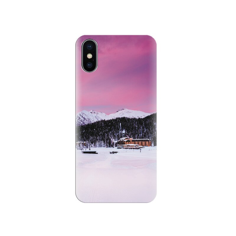 Husa silicon IPHONE X Madonna Di Campiglio