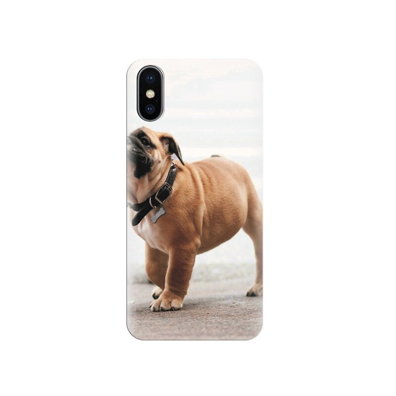 Husa silicon IPHONE X Little Dog Puppy Animal Gallery