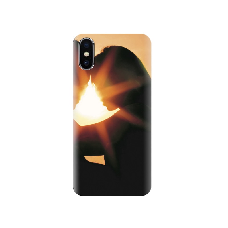 Husa silicon IPHONE X Love Shines Kiss