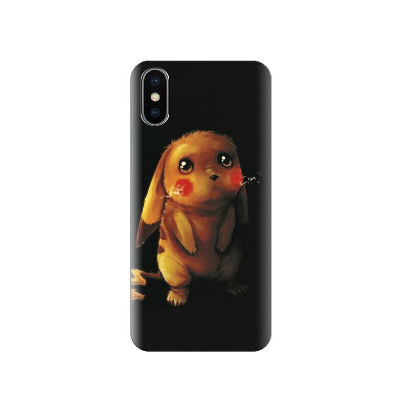 Husa silicon IPHONE X Poor Pikachu Super Cartoon Hd Photos For Children