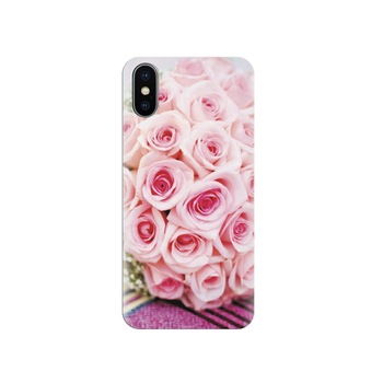 Husa silicon IPHONE X Pink Rose Bouquet For Wedding Husa silicon IPHONE X Pink Rose Bouquet For Wedding