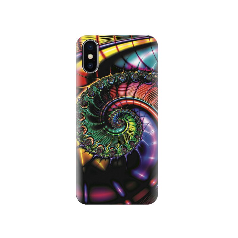 Husa silicon IPHONE X New Desktop Abstract Lovely Design
