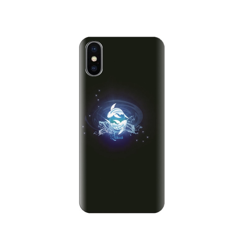 Husa silicon IPHONE X Pisces Zodiac High Resolutions