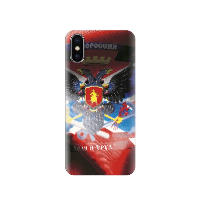 Husa silicon IPHONE X Novorossiya Flag Hd Images