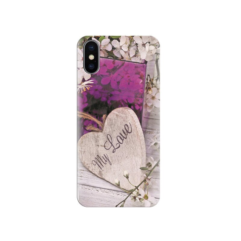 Husa silicon IPHONE X My Love Hd Photos