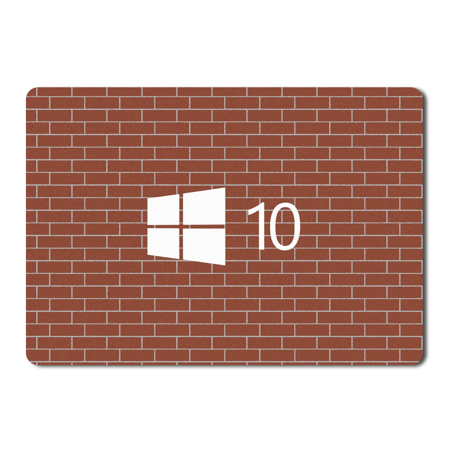 Mouse Pad Windows 10 On A Brick Wall - 21.5 X 27 X 0.3cm - eMAG.ro