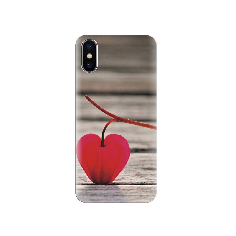 Husa silicon IPHONE X Natural Heart S