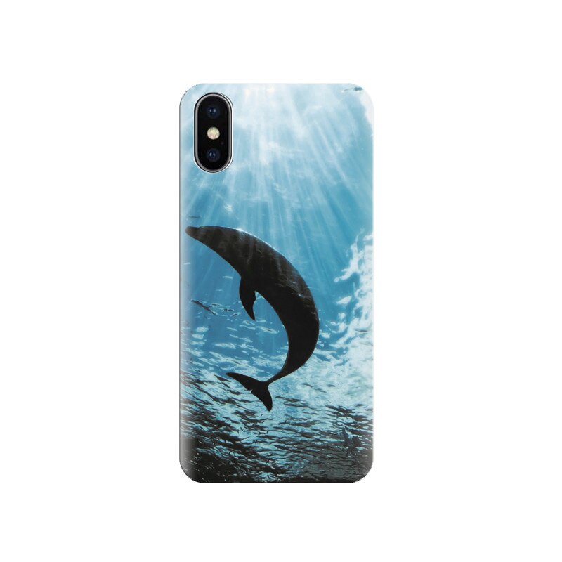 Husa silicon IPHONE X Shark Fish Underwater Unique Hd Photos