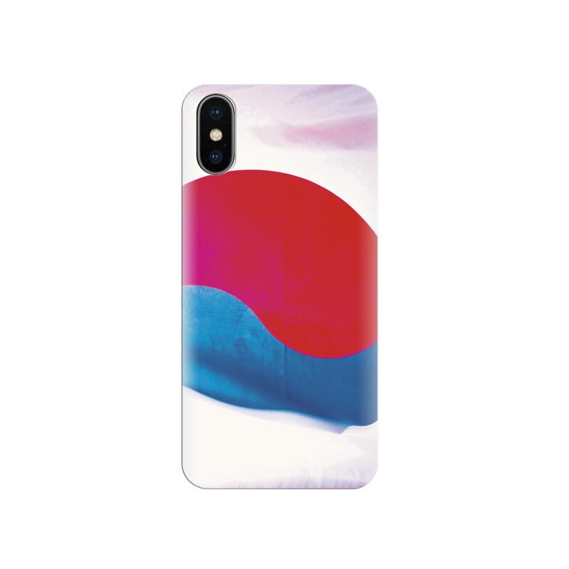 Husa silicon IPHONE X South Korea Flag