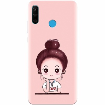 Husa silicon pentru Huawei P30 Lite, Animasi Husa silicon pentru Huawei P30 Lite, Animasi