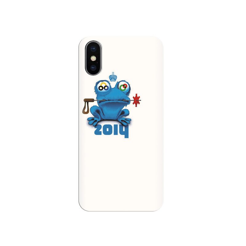 Husa silicon IPHONE X Sochi 4 Olym Mascot Photos
