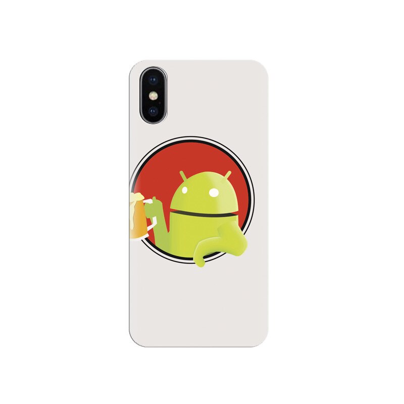 Husa silicon IPHONE X Beer Droid