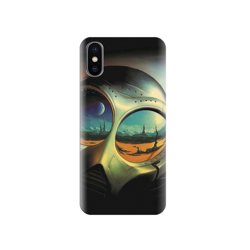 Husa silicon IPHONE X Sci Fi Apocalypse Fiction