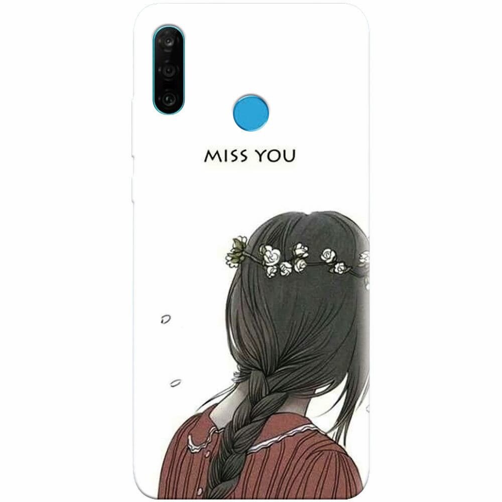 Husa silicon pentru Huawei P30 Lite, Miss You