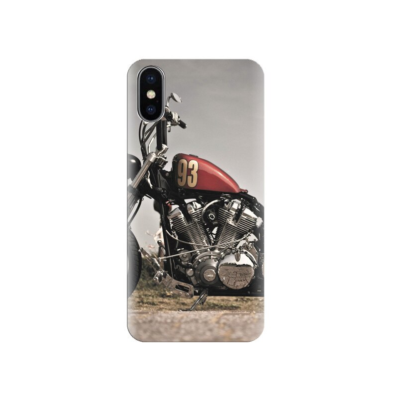 Husa silicon IPHONE X Bike Engine Backgrounds