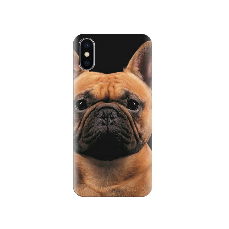 Husa silicon IPHONE X Buldog Animal Best View