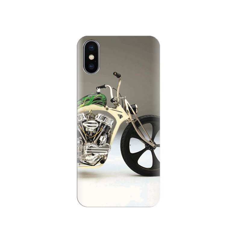 Husa silicon IPHONE X Bike Nice Hqs